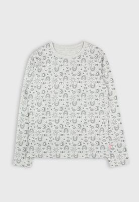 Polera kids niña estampada day to day 738