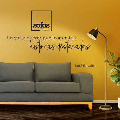 Imagen 2 del producto Sofá Basalto Felpa Gris 3 Cuerpos