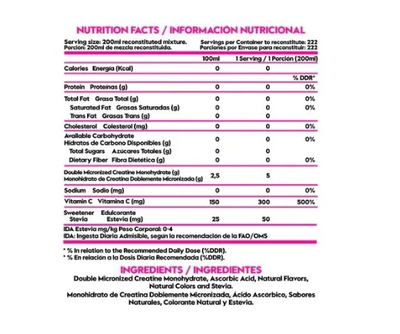 Imagen 2 del producto Creatina Micronizada 1,2 Kg Sandia 222 SV - Italo Grottini