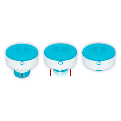 Imagen 2 del producto Dispensador Cloro Flotante para Piscinas 17.8 Cm
