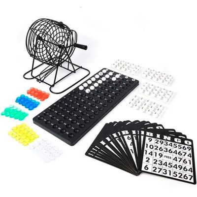 Imagen 1 del producto Set De Bingo Lota Completo Incluye Tombola Fichas Pelotas
