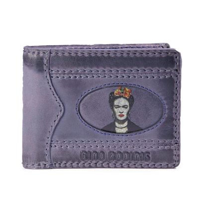 Billetera  Coco 991.1 Frida Khalo Azul Gino Rodinis