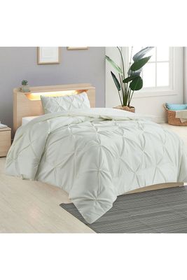 Plumón Relieve Funda Amanda 1.5 Pl Blanco