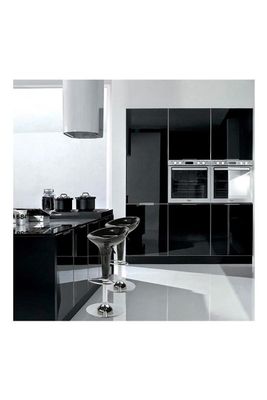 Imagen 2 del producto Pack 2 - Piso Bar Regulable Taburete Estilo Retro - Negro