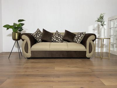 Imagen 2 del producto Sofá New Dominga Beige 3 Cuerpos