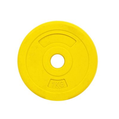Disco de Cemento 1 Kg para Barra PVC Amarillo