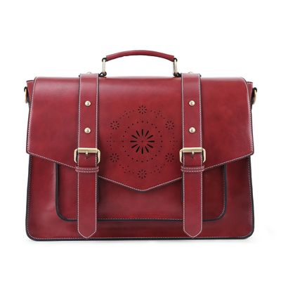 Ecosusi Maletín & mochila CLASSIC 15.6"" - burdeo