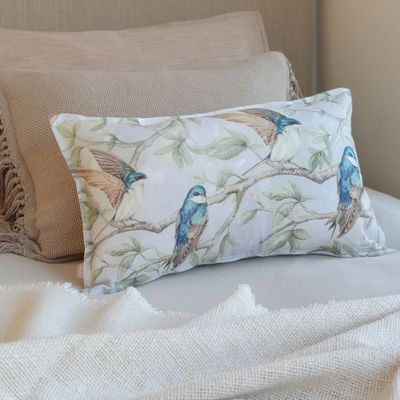 Imagen 2 del producto FUNDA COJÍN MARISA GOLONDRINAS 50X30