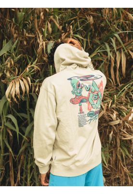 Imagen 2 del producto Poleron Canguro Vsc Tripper Po Beige Hombre Volcom