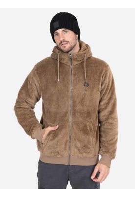Poleron Crux Khaki Hombre Rusty