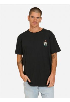 Polera MC Hangz Negro Hombre Volcom
