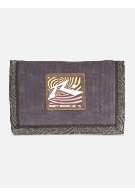 Billetera Spiral Negro Hombre Rusty