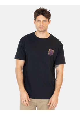 Polera MC Plated Negro Hombre Volcom