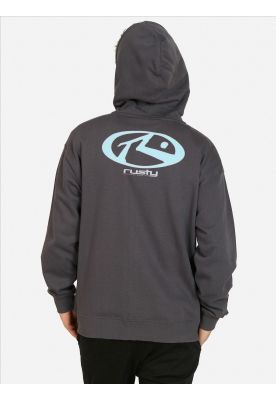 Imagen 2 del producto Poleron FZ Brine Gris Hombre Rusty