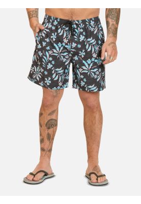 Traje De Baño Corto Forest Multicolor Hombre Rusty