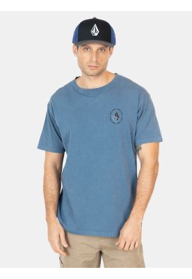 Polera MC Line Azul Hombre Volcom
