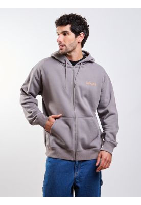 Imagen 1 del producto Poleron FZ Veevo Zip Café Hombre Volcom