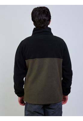 Imagen 2 del producto Poleron Polar Search Zip Crew Verde Hombre Volcom