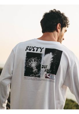 Imagen 2 del producto Polera ML Red Vol. Xi Blanco Hombre Rusty