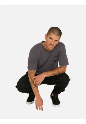 Imagen 2 del producto Polera MC Curb Gris Hombre Volcom