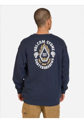 Imagen 2 del producto Poleron CR Roundaboutcreew Azul Hombre Volcom