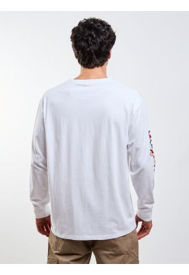 Imagen 2 del producto Polera ML Ds-Budz Blanco Hombre Volcom