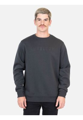 Poleron Blitz Gris Hombre Volcom