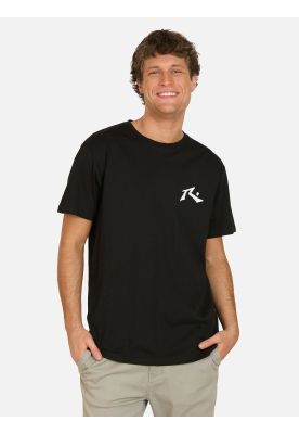 Polera MC Bruma Negro Hombre Rusty