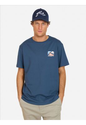 Polera MC Curl Celeste Hombre Rusty