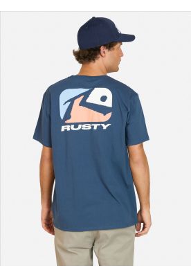 Imagen 2 del producto Polera MC Curl Celeste Hombre Rusty