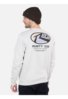 Imagen 2 del producto Poleron Rush Gris Hombre Rusty