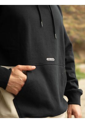 Imagen 2 del producto Poleron Canguro Block VLC Negro Hombre Volcom