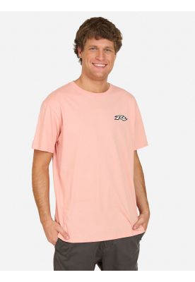 Polera MC Coral Rosado Hombre Rusty
