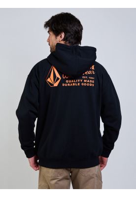 Imagen 2 del producto Poleron FZ Volcom Workwear Zip Negro Hombre Volcom