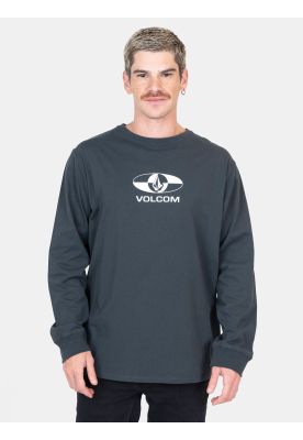 Polera ML Masonite Gris Hombre Volcom