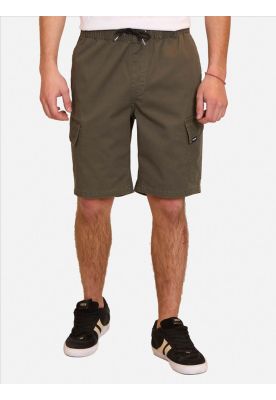 Bermuda Jogger Cargo Verde Hombre Volcom
