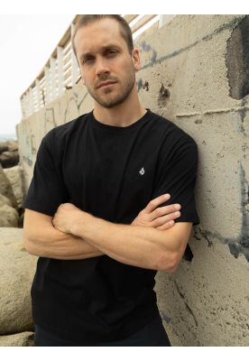 Imagen 2 del producto Polera MC Stoneblanks Bsc Negro Hombre Volcom