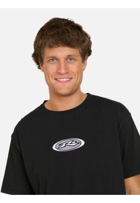 Imagen 2 del producto Polera MC Edge Negro Hombre Rusty