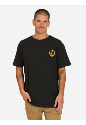 Polera MC Wavy Negro Hombre Volcom