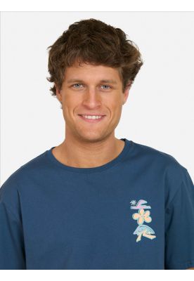 Imagen 2 del producto Polera MC Crasher Celeste Hombre Rusty