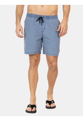 Traje De Baño Corto Tattooz Azul Hombre Volcom
