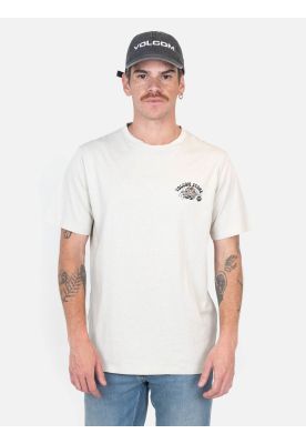 Polera MC Step Off Beige Hombre Volcom