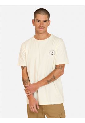Polera MC Push Beige Hombre Volcom