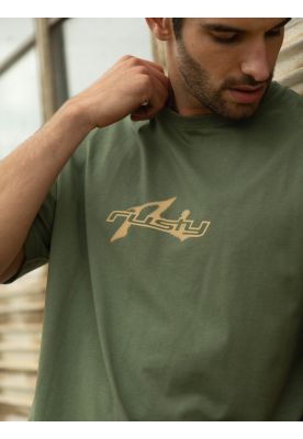 Imagen 2 del producto Polera MC Halftone Verde Hombre Rusty