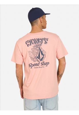 Imagen 2 del producto Polera MC Push Rosado Hombre Volcom