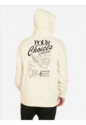 Imagen 2 del producto Poleron Canguro Operator Beige Hombre Volcom