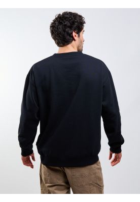 Imagen 2 del producto Poleron CR Single Stone Crew Negro Hombre Volcom