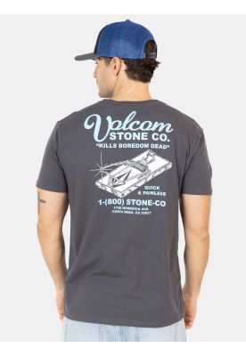 Imagen 2 del producto Polera MC Push Gris Hombre Volcom