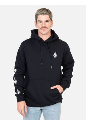 Poleron Pulse Negro Hombre Volcom