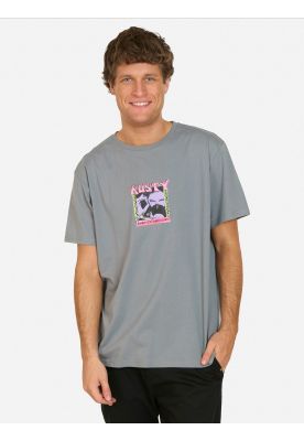 Polera MC Crest Gris Hombre Rusty